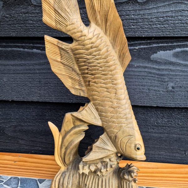 Houten Arowana Beeld