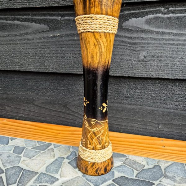 Houten Decoratieve Vaas