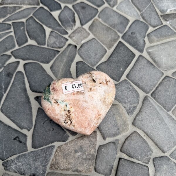 Roze Amethist Hart