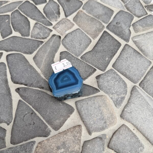 Kleine Blauwe Agaat Plak