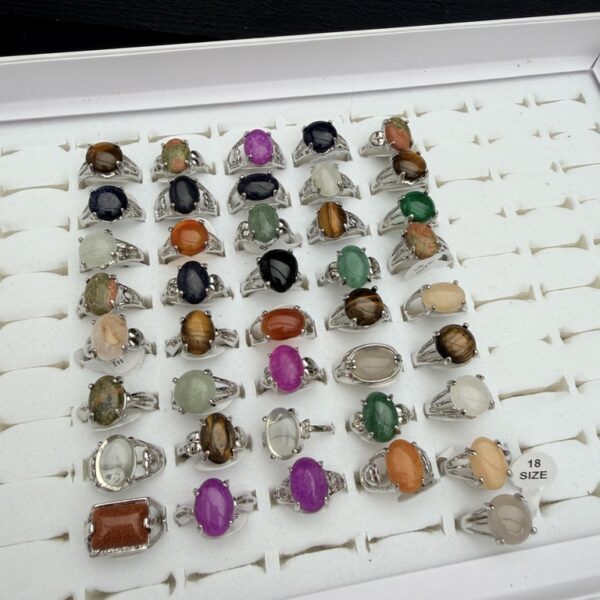 Edelsteen Ringen Maat 18