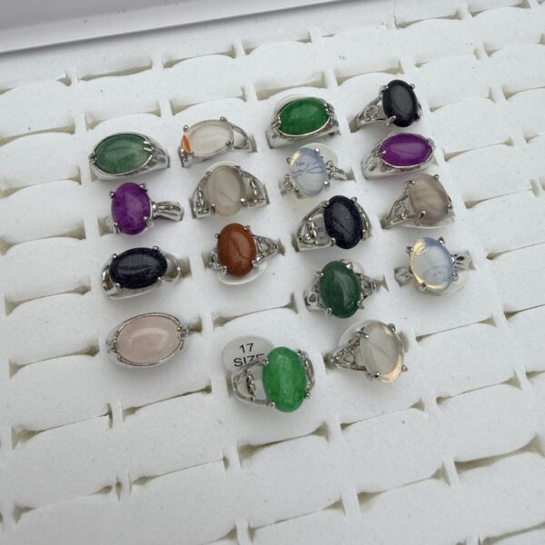 Edelsteen Ringen Maat 17