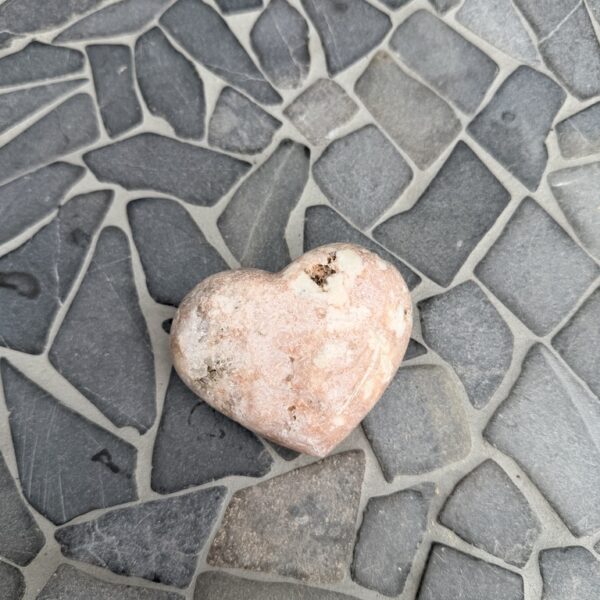 Roze Amethist Hart