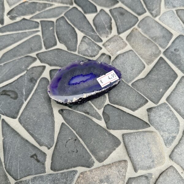 Kleine Paarse Agaat Plak